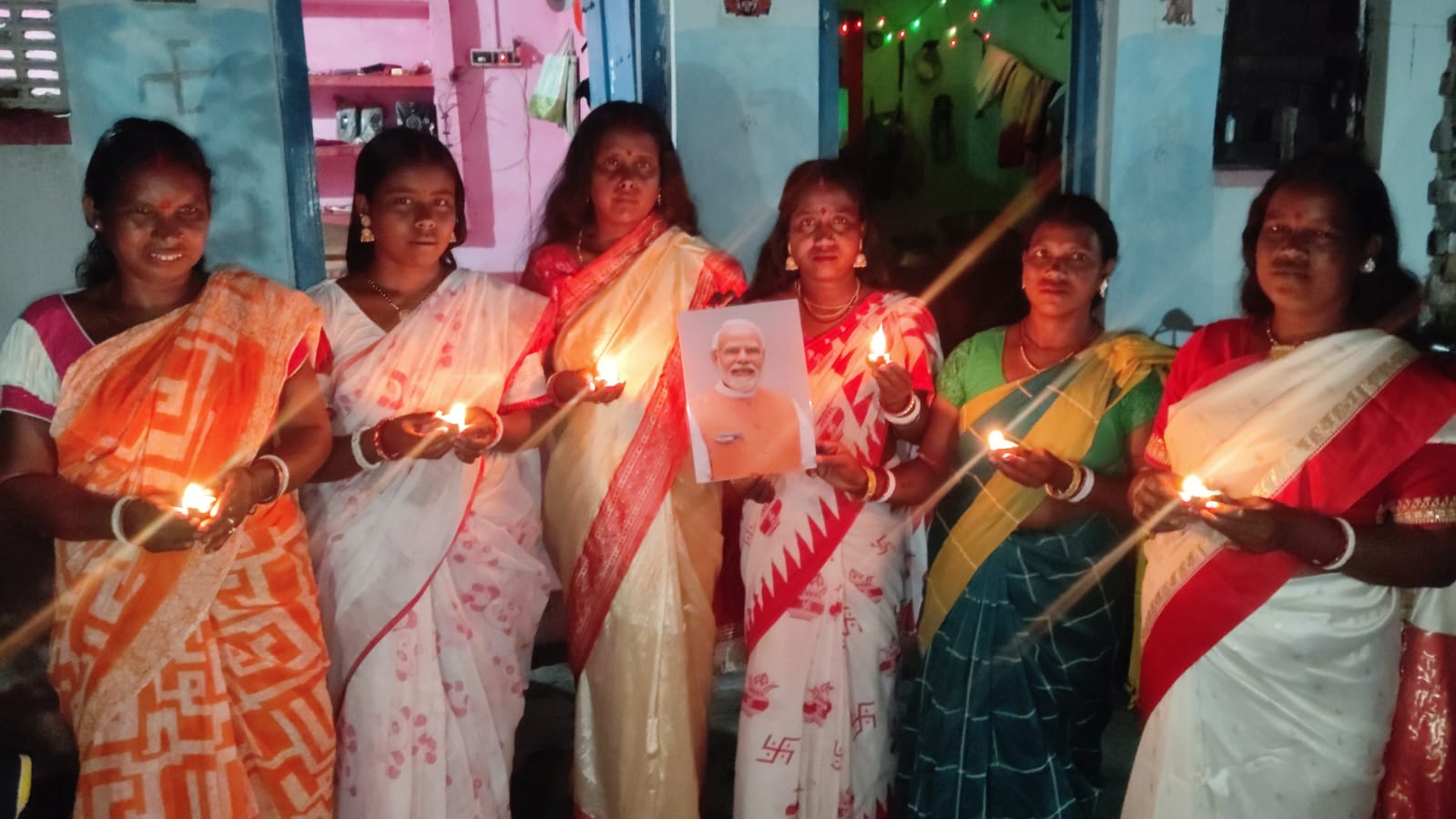 প্রধানমন্ত্রীর জন্মদিন উপলক্ষে আশীর্বাদের প্রদীপ প্রজ্বলন, ভাদু গানের অনুষ্ঠান