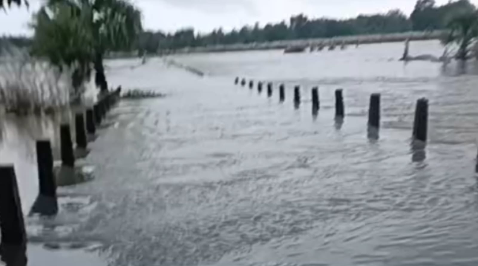 ঘূর্ণিঝড় অর্ণবের দাপটে জলোচ্ছ্বাস বাঁকুড়ার নদীগুলিতে