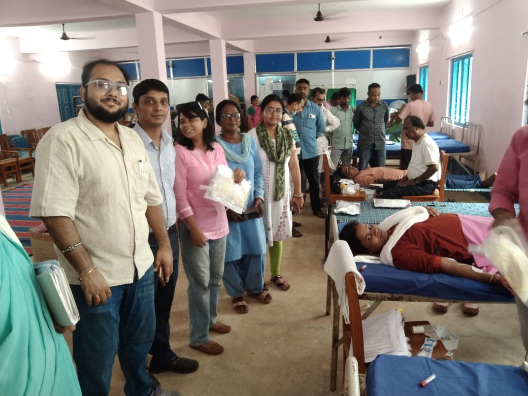 তালডাংরা গ্রামীণ হাসপাতালের উদ্যোগে স্বেচ্ছায় রক্তদান শিবির