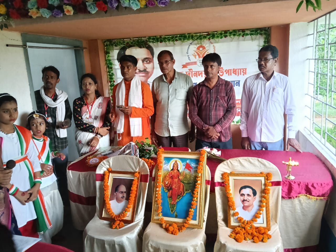 বিজেপির দীনদয়াল উপাধ্যায় প্রশিক্ষণ শিবির বাঁকুড়ার সারেঙ্গার পি মোড়ে