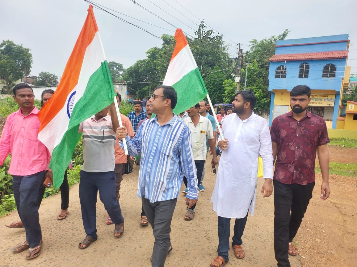 যথাযোগ্য মর্যাদায় রাইপুর ব্লক প্রশাসনের উদ্যোগে ৮০ তম স্বাধীনতা দিবস উদযাপন।
