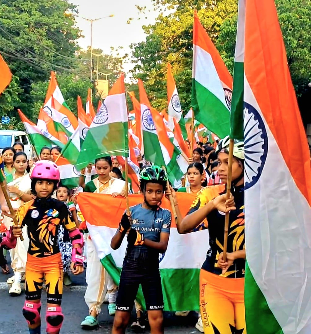 ৮০ তম স্বাধীনতা দিবস উদযাপনে বিধান শিশু উদ্যান, স্বাধীনতার জয়গান গাইলেন শিশুরা