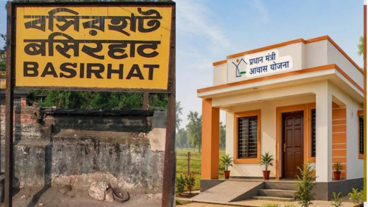 আবাস যোজনার নামে টাকা নেওয়ার অভিযোগ, বসিরহাটে কংগ্রেস কাউন্সিলরের বাড়ির সামনে বিক্ষোভ