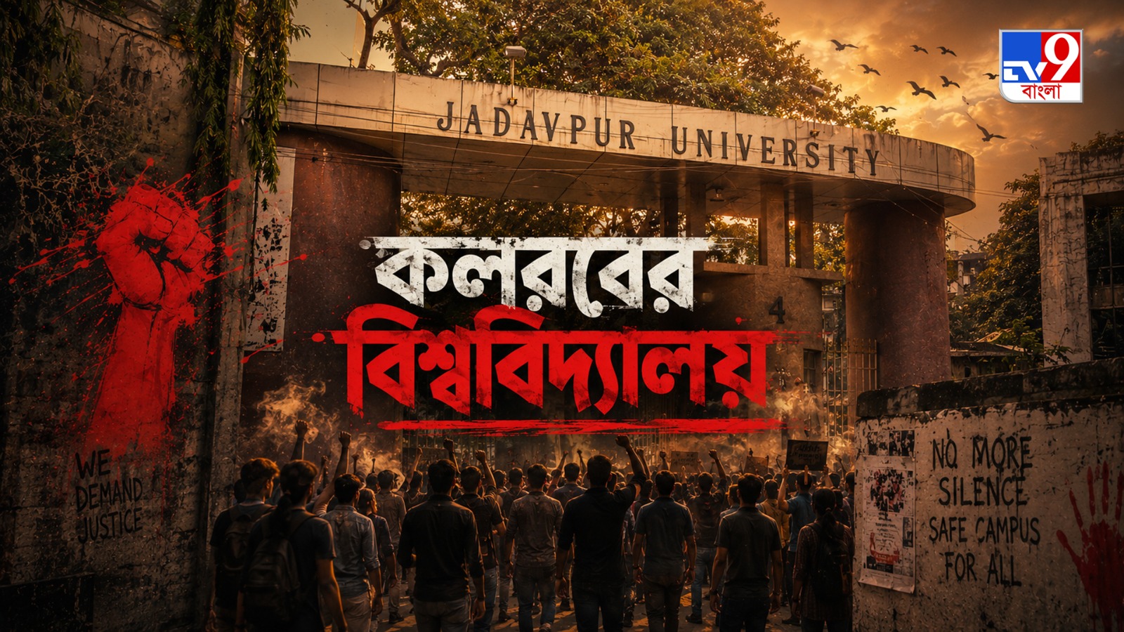 টিভি নাইন বাংলার নতুন নিউজ সিরিজ, ‘কলরবের বিশ্ববিদ্যালয়’ ৩০ অগাস্ট, ২০২৬, রবিবার, রাত ১০ টায়