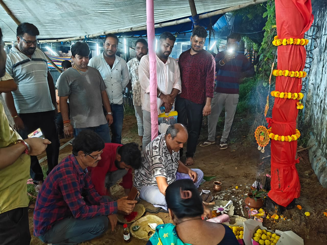 জঙ্গলমহলের রাইপুর সার্বজনীন দুর্গোৎসব কমিটির খুঁটি পুজা, এবছরের থিম 'মরুর দেশে'