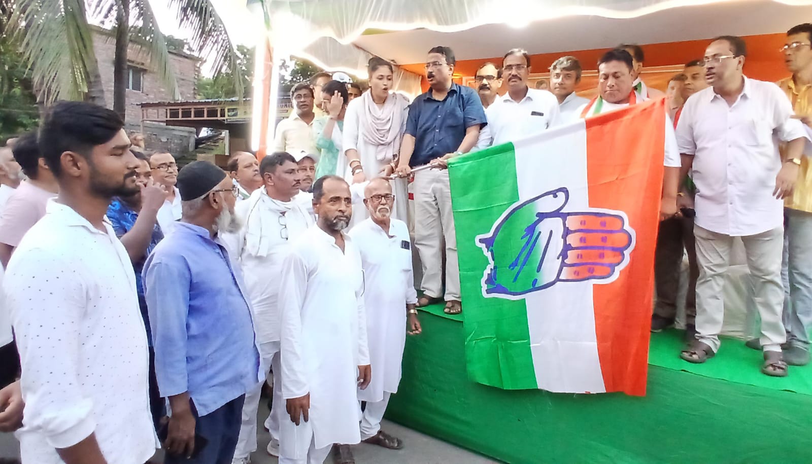 তৃণমূল-আইএসএফে ভাঙন, বসিরহাটে কংগ্রেসে যোগ ৩ শতাধিক নেতা-কর্মী ও সমর্থকের