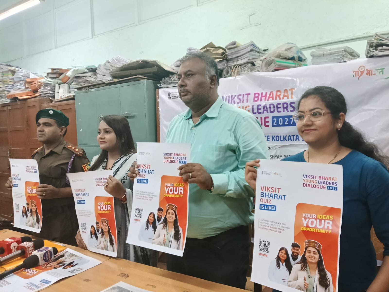 Press Conference Held at Maharaja Srischandra College, Shyam bazaar to Promote VBYLD 2027 and Ensure Maximum Participation across the Kolkata District